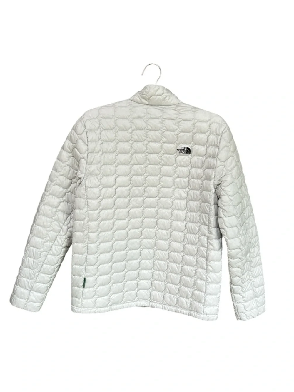 The North Face Men’s ThermoBall Eco Jacket in White, Size Medium